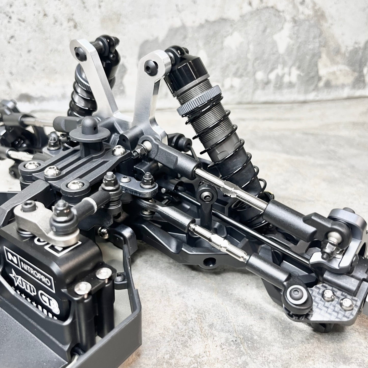 JTP V2 Titanium Turnbuckle Kit Tekno 1/8