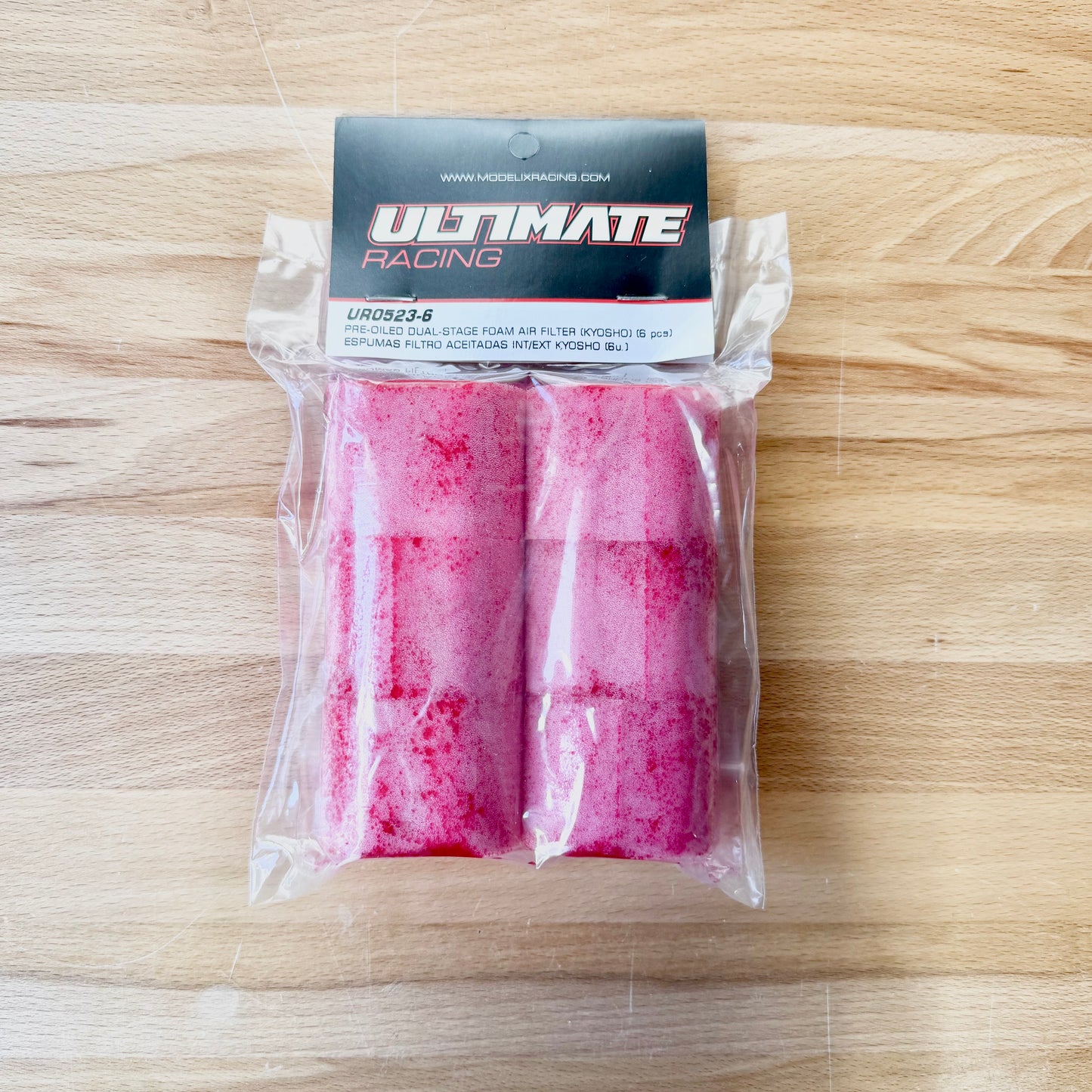 Ultimate Racing Air Filter Packs (6)