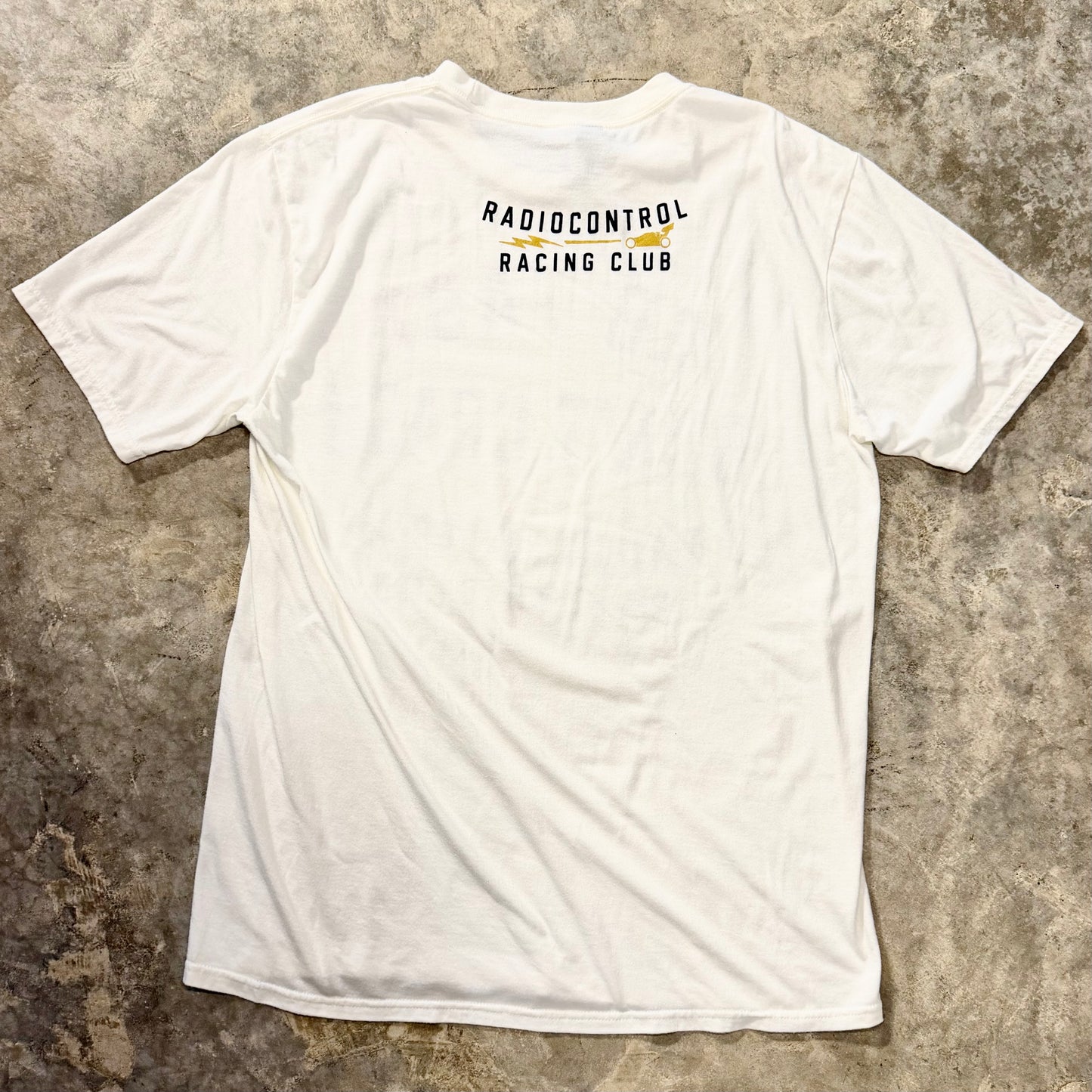 Radio Control - Go Fast Don't Crash V2 (White) T-Shirt