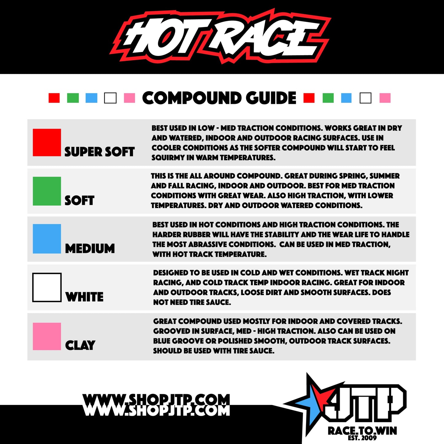 HotRace Miami 1/8 Buggy Tire