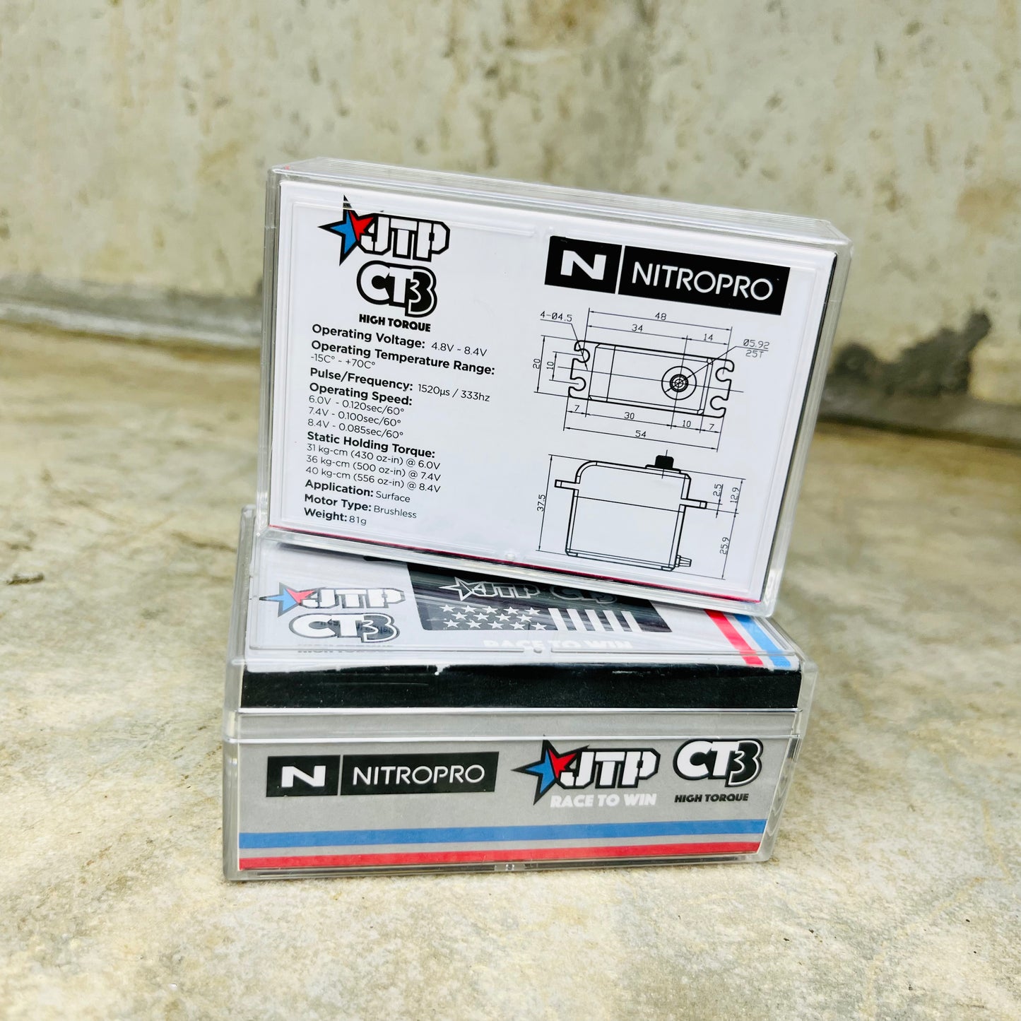 JTP CT3 1/8 Servo