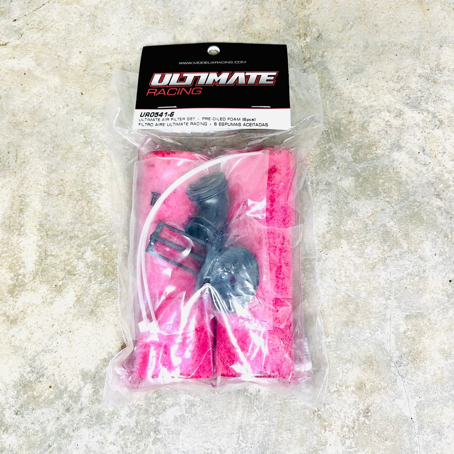 Ultimate Racing Air Filter Set, Boot w/Filters (6)