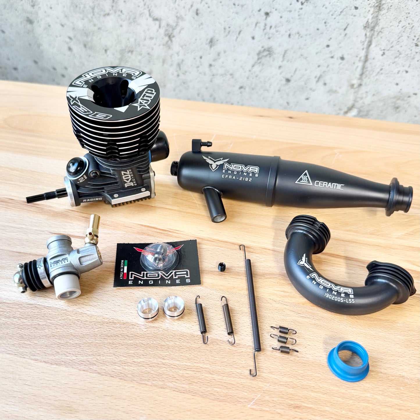 Nova Engines JTP X3B Engine/Pipe Combo