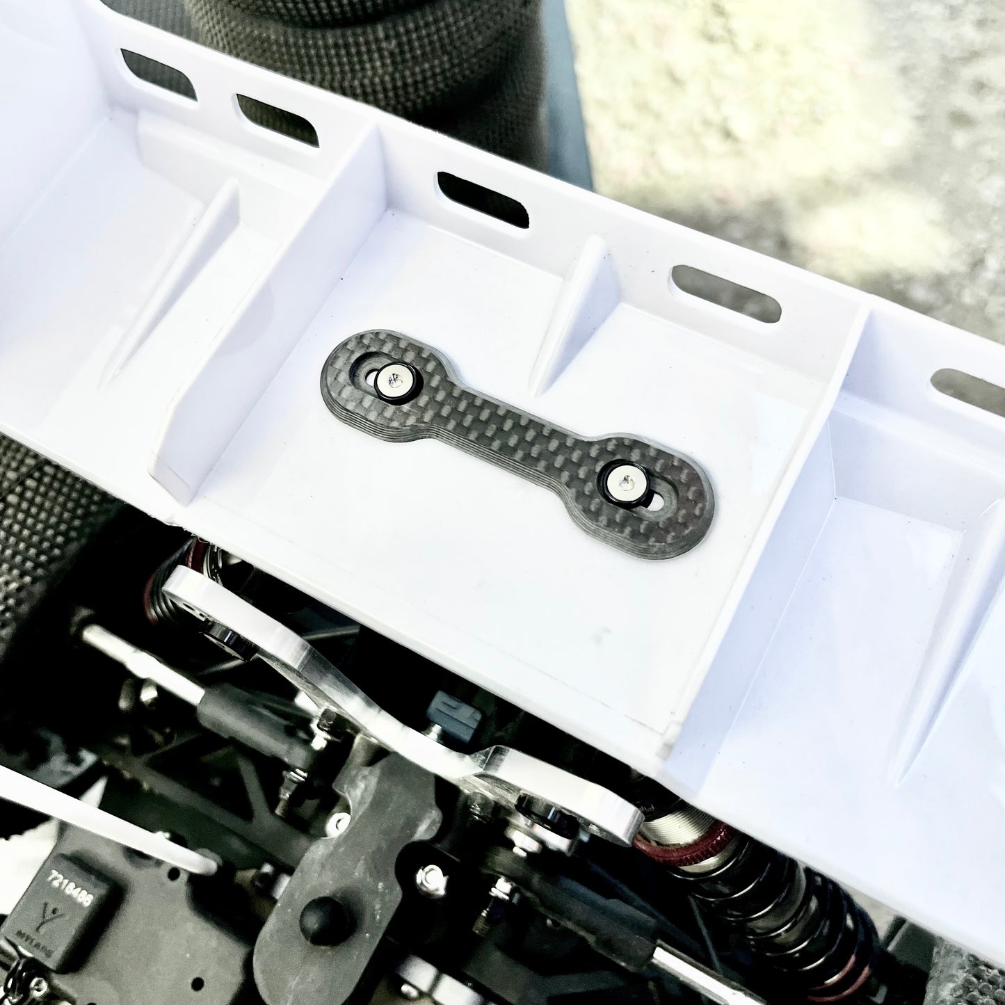 JTP Carbon Fiber 1/8 Wing Button