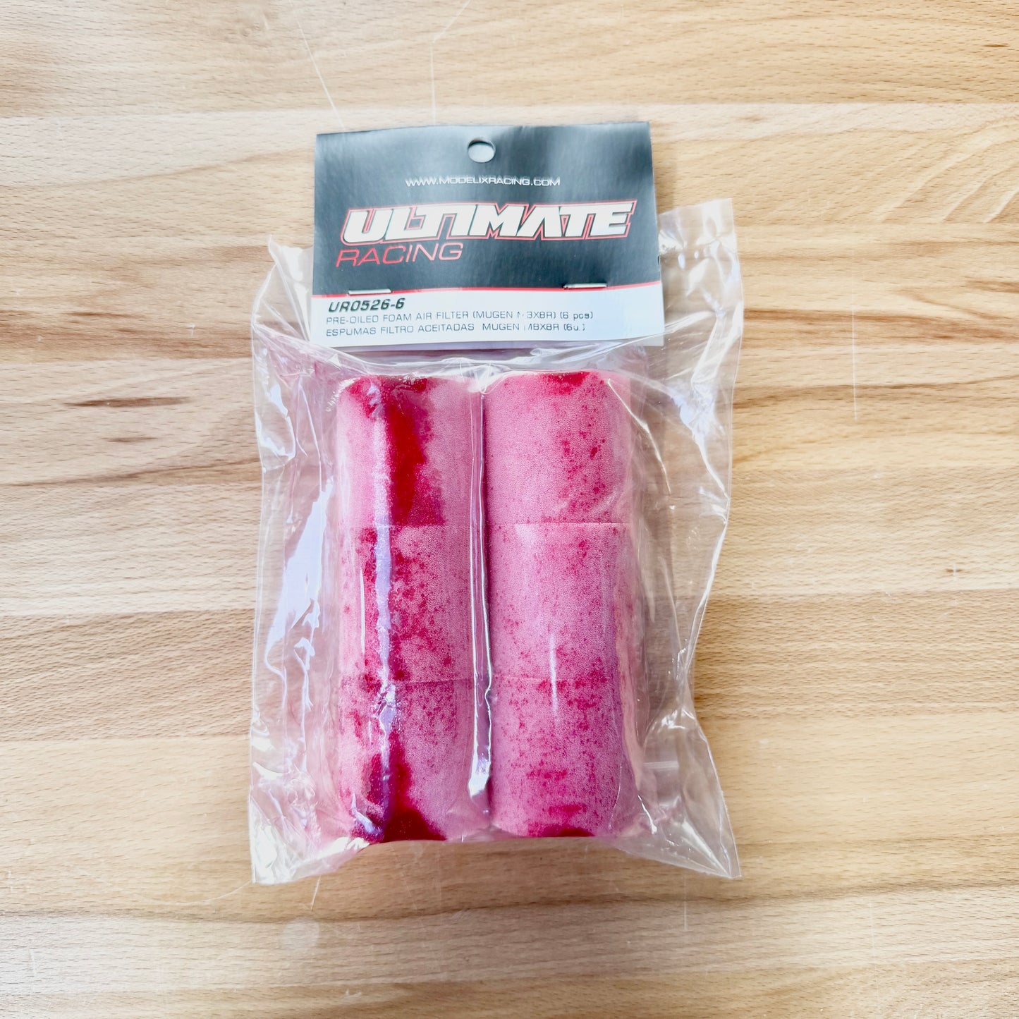 Ultimate Racing Air Filter Packs (6)