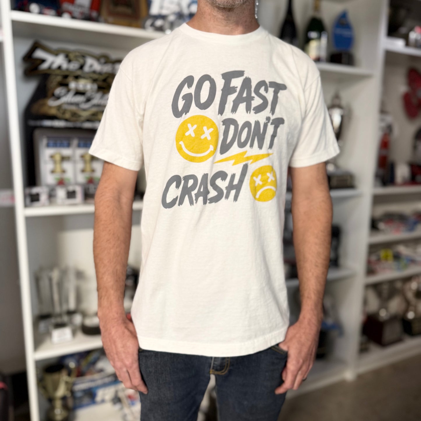 RC RAD Don't Crash T-Shirt (Vintage White)