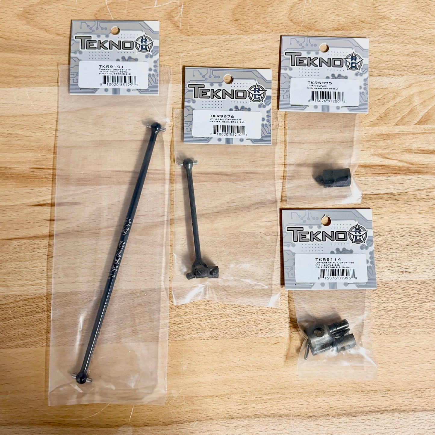 Tekno NT/ET48 2.2 Drivetrain Rebuild Kits