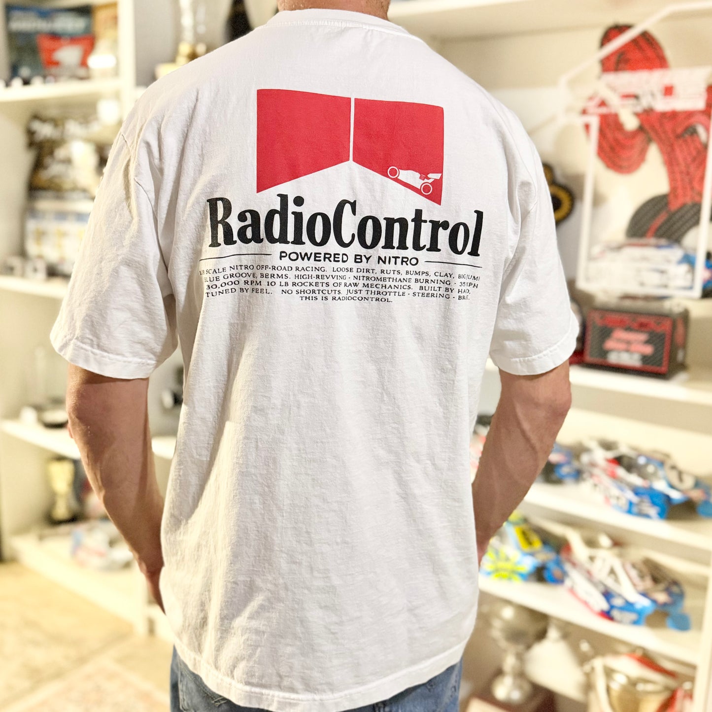 Radio Control Smokin Street T-shirt (White)