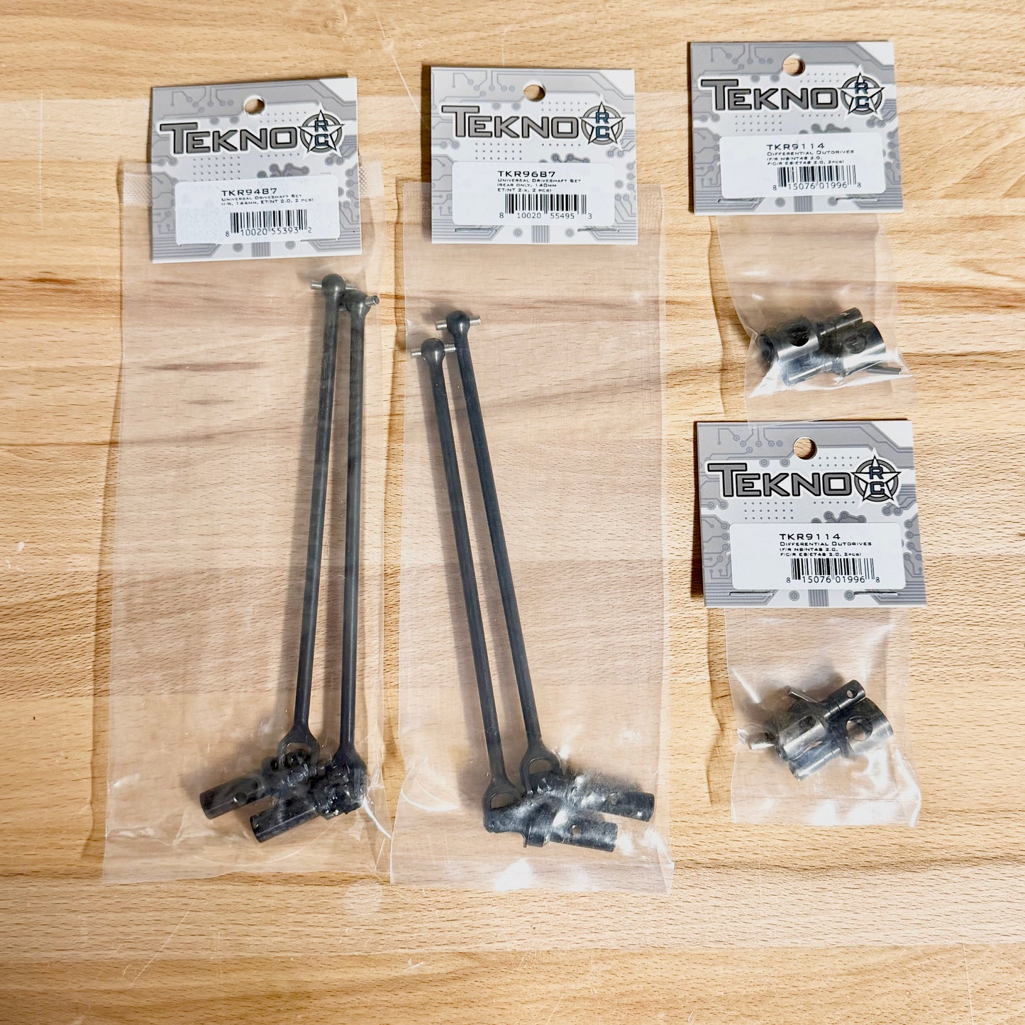 Tekno NT/ET48 2.2 Drivetrain Rebuild Kits