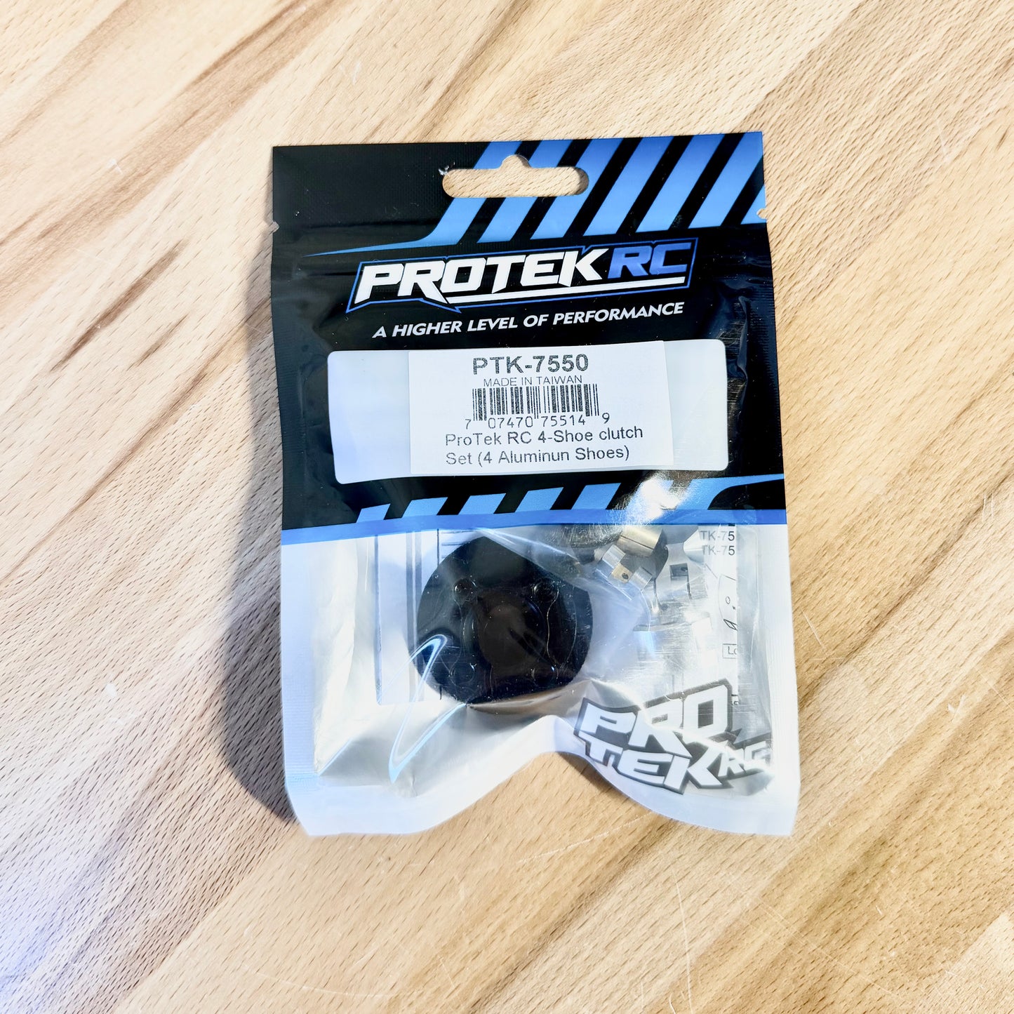 ProTek RC 34mm 4-Shoe Off-Road Clutch Set (4 Aluminum Shoes) - PTK-7550