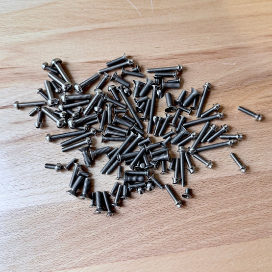 JTP Titanium Screw Kit Team Associated 1/8