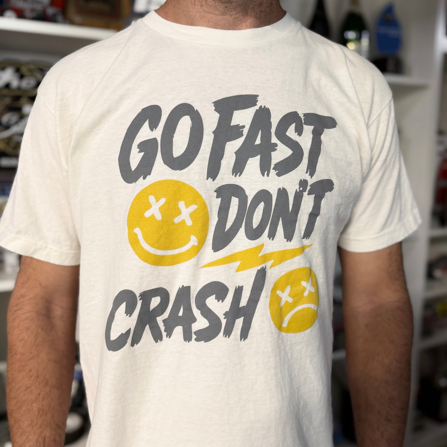 RC RAD Don't Crash T-Shirt (Vintage White)