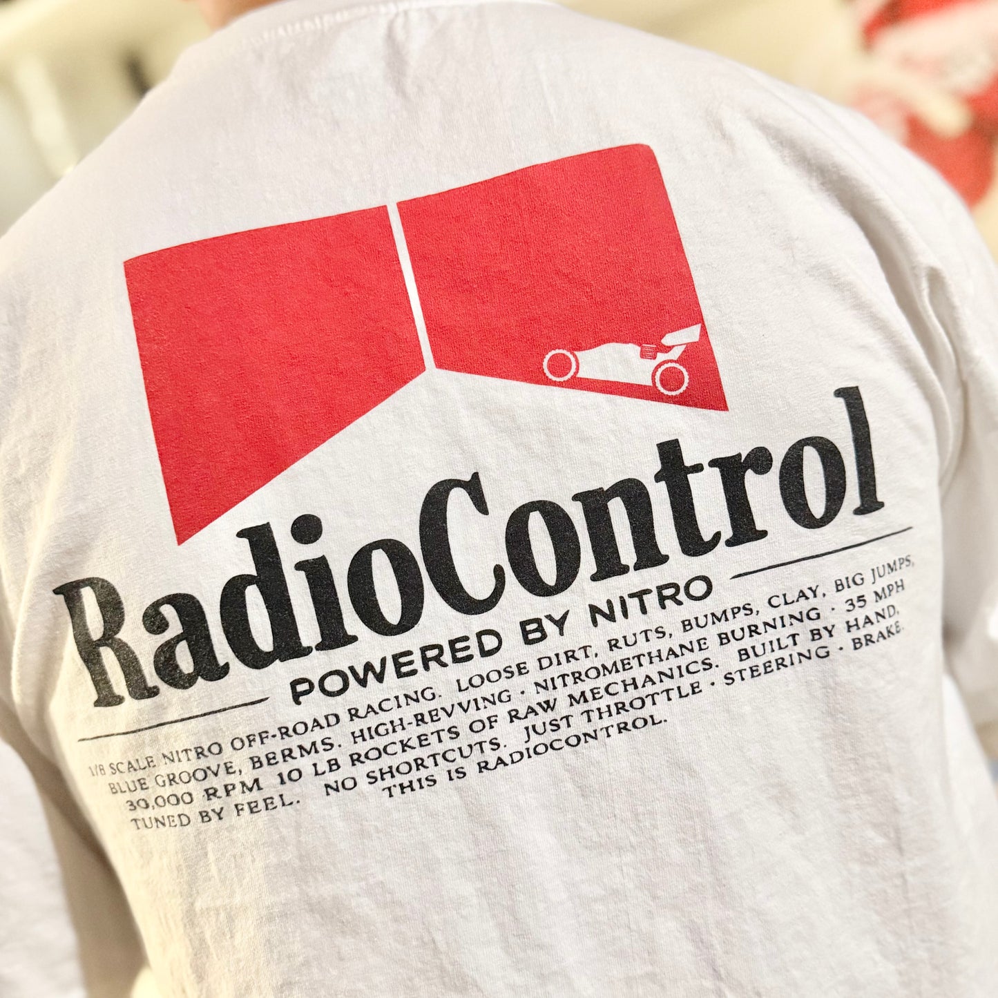 Radio Control Smokin Street T-shirt (White)