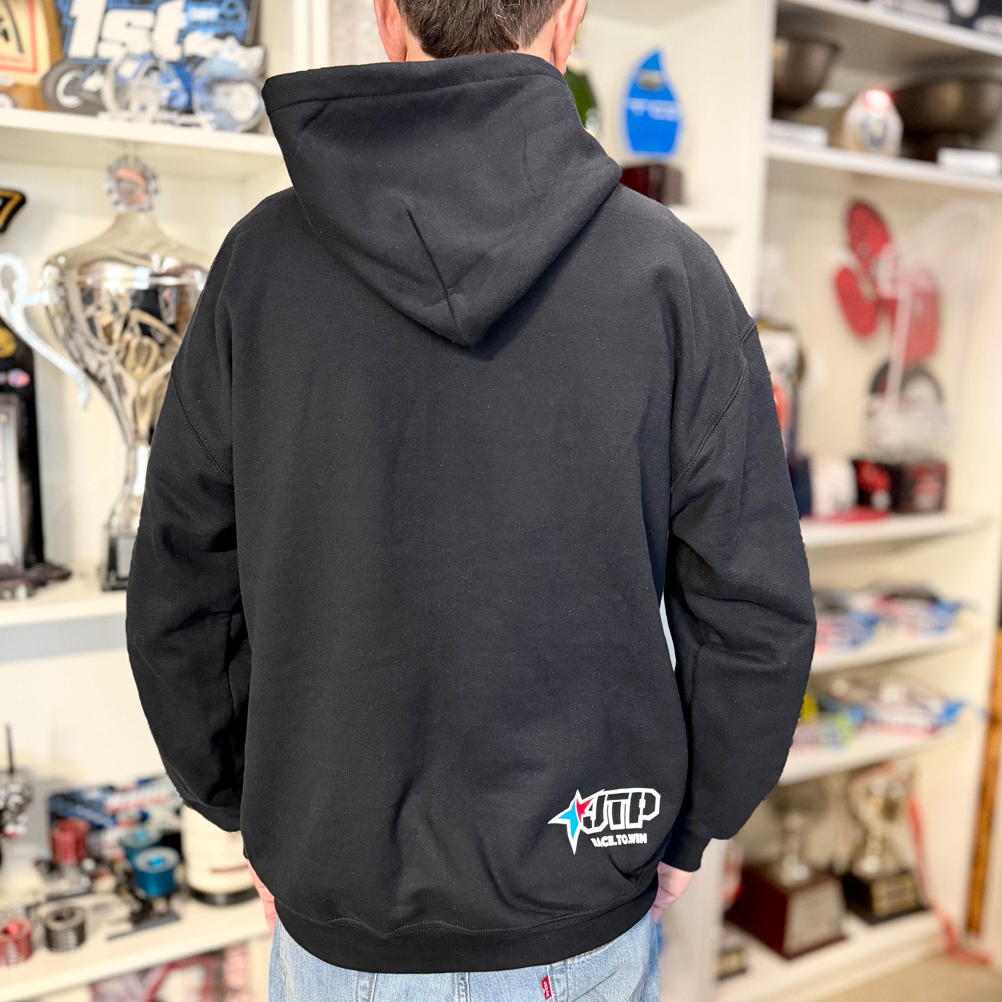 トップス everyone j.30000 throwie logo hoodie everyone j.30000