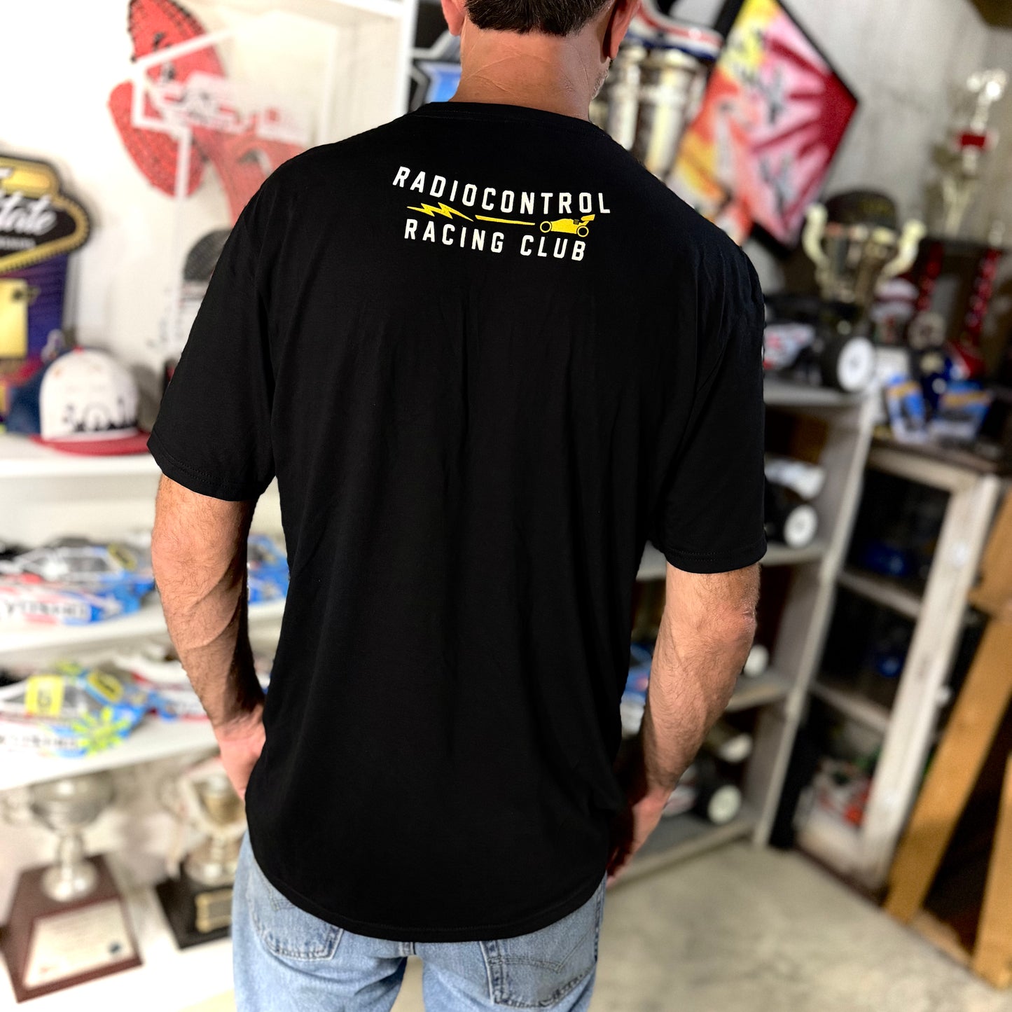 Radio Control - Go Fast Don't Crash V2 (Black) T-Shirt