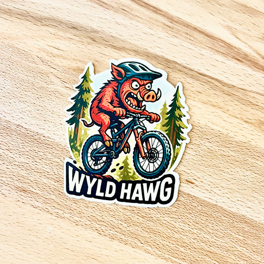 WYLD HAWG Sticker