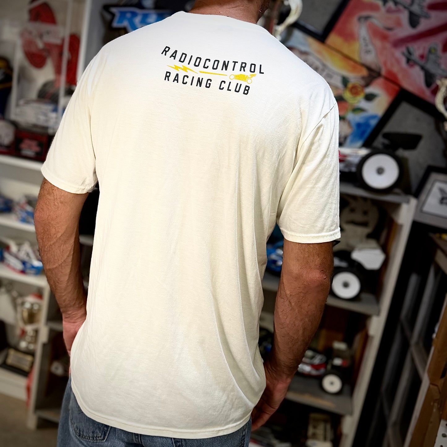 Radio Control - Go Fast Don't Crash V2 (White) T-Shirt