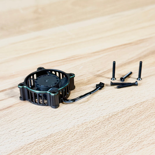 Cayote Crest 8/8 Evo Aluminum 30x30x10mm ESC Cooling Fan