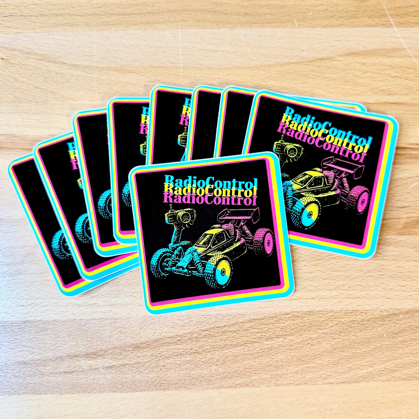 Radio Control Vibe Sticker