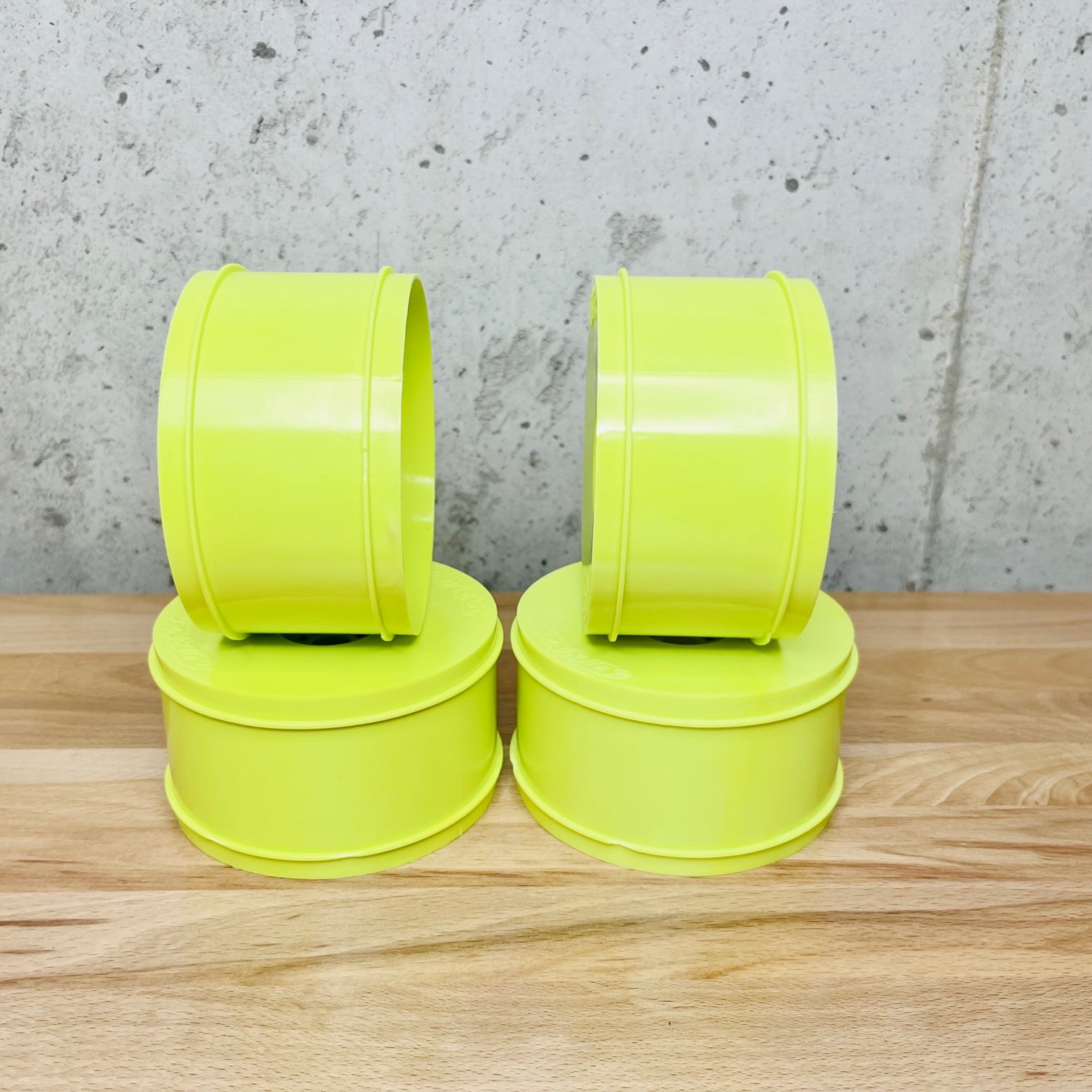 SPEEDLINE PLUS WHEELS FOR 1/8 TRUGGY / GREEN - Team Tactical RC